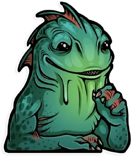 😐 emoji Myths & Horror Telegram sticker 18 of 38