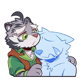 😌 emoji Zeloen 老虎泽罗恩 Telegram sticker 16 of 32