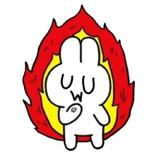 🔥 emoji stress Telegram sticker 8 of 22