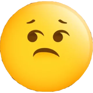 😞 emoji stress Telegram sticker 13 of 22