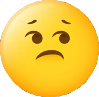 😒 emoji stress Telegram sticker 12 of 22