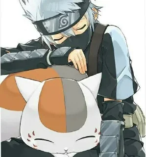 🕸 emoji Kakashi Hatake᭄𖣘 @Kamado_slayer Telegram sticker 1 of 54