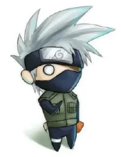 🕸 emoji Kakashi Hatake᭄𖣘 @Kamado_slayer Telegram sticker 21 of 54