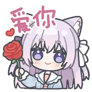 Sticker from 绫月乃萝01 @zhaxia_cn