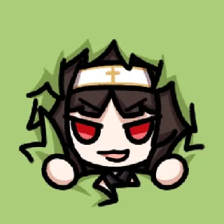 🚫 emoji 幻月与狩影 @zhaxia_cn Telegram sticker 10 of 16