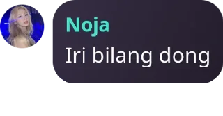 Sticker from Noja kece