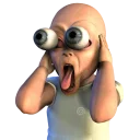 😱 emoji Santai Telegram sticker 22 of 110