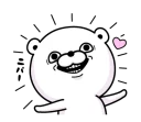 💓 emoji Bear100% @stickerscar Telegram sticker 8 of 80