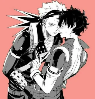 ❤️‍🔥 emoji Bakugou katsuki Telegram sticker 17 of 93