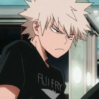 👍 emoji Bakugou Katsuki / @anime_sticker_pack Telegram sticker 17 of 40
