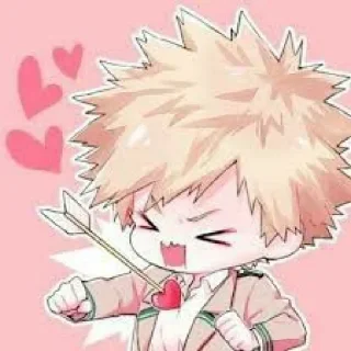 💘 emoji Bakugou katsuki Telegram sticker 19 of 93