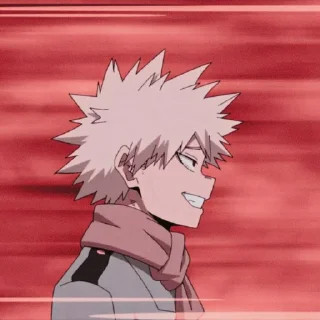 💥 emoji Bakugou Katsuki • @xfuyuu Telegram sticker 9 of 30