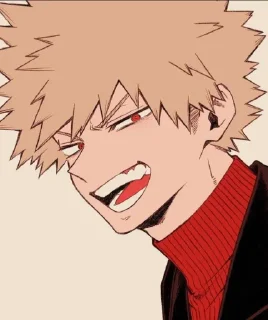 💣 emoji Bakugou Telegram sticker 10 of 15