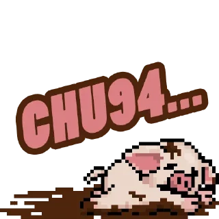🐖 emoji 吊那星朱死了 Telegram sticker 16 of 20