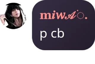Sticker from miwastcbubble