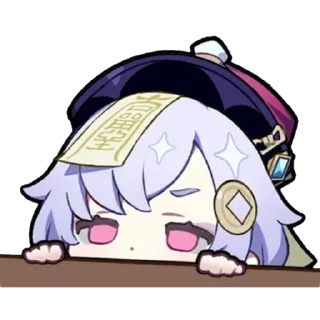 😑 emoji Genshin impact Telegram sticker 7 of 52