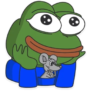 😜 emoji Pepe Telegram sticker 24 of 28
