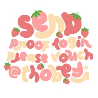 🍓 emoji @thobeyi's! — 福♡. Telegram sticker 7 of 19