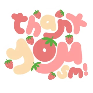🍓 emoji @thobeyi's! — 福♡. Telegram sticker 9 of 19