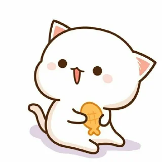 🍓 emoji 、cute mochi cat @JENNIEUKKIM Telegram sticker 7 of 71