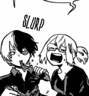🌙 emoji [ Todoroki Shouto - Mαngα ] Telegram sticker 20 of 55