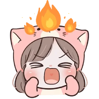 🐱 emoji @waesticker I'm Yours : Mie x Meow [ Eng Ver. ] Telegram sticker 16 of 42