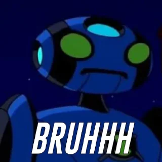 😒 emoji Ben 10 Telegram sticker 13 of 51