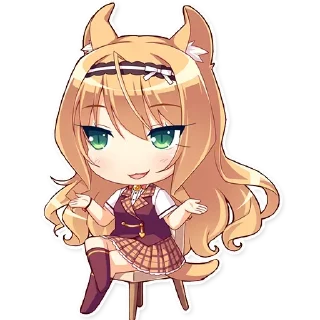 Sticker from Ms. ChiliFlakes @Otakuzdream