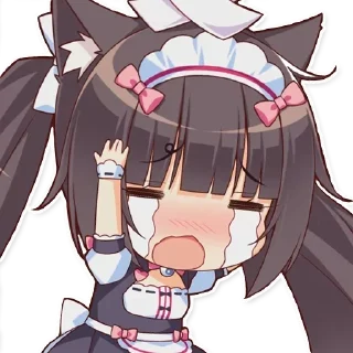 🖤 emoji Ms. ChiliFlakes @Otakuzdream Telegram sticker 9 of 29