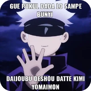 🙂 emoji Joko satoru Telegram sticker 5 of 17