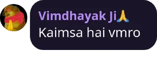 Sticker from Vimdhayak Ji ka pack