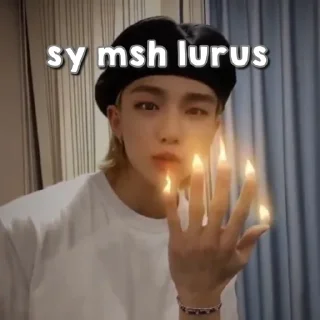 ⛏ emoji Hwang hyunjin @Vonkahelp Telegram sticker 15 of 37