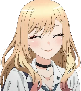😊 emoji Anime Reactions @bhanupratapyadav Telegram sticker 16 of 120