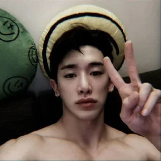 💦 emoji Wonho ` @KOCOKNDASE Telegram sticker 18 of 42