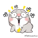 😂 emoji 好想兔-拿我沒轍 @fathousechun Telegram sticker 23 of 24