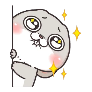 Sticker from 好想兔-表情貼3(動起乃) @fathousechun