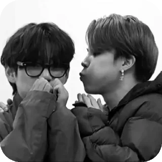 😉 emoji Vmin~cute pack🐥🐯 @ruvimintae7 Telegram sticker 6 of 30