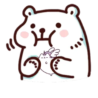 🖊 emoji 吃餅 Telegram sticker 15 of 53
