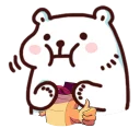 🍽 emoji 吃餅 Telegram sticker 24 of 53