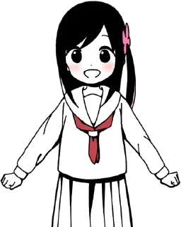 Sticker from Hitori Bocchi @Anak_kucing_stiker