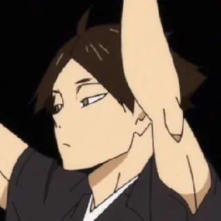 🐱 emoji Suna Rintarou by @RakyatHaikyuu Telegram sticker 21 of 40
