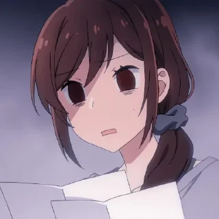 😨 emoji Horimiya @AnimesIndustryCG Telegram sticker 8 of 110