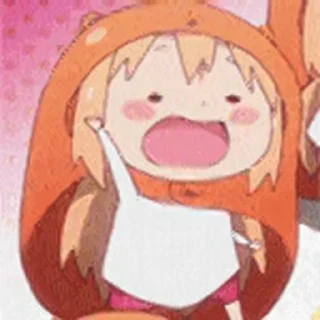 2️⃣ emoji 你也是个二次元？ @HRfrog Telegram sticker 13 of 22