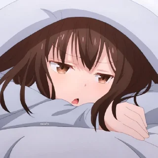 😒 emoji Anime Girls Telegram sticker 5 of 21