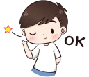 👌 emoji Boobib Cute Boy Telegram sticker 4 of 41