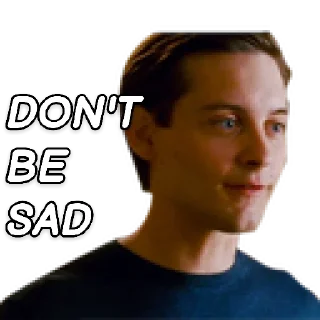🙂 emoji Bully Maguire Telegram sticker 2 of 75