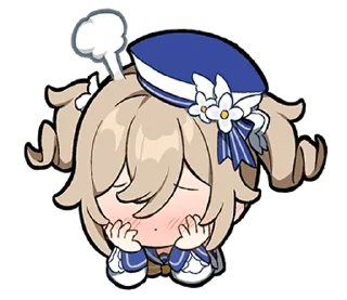😣 emoji Paimon's Paintings Set 7 Telegram sticker 10 of 16