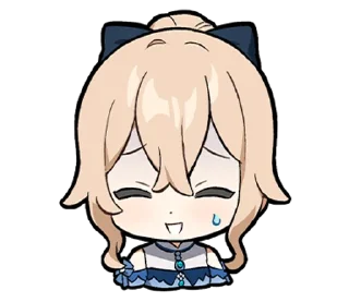 😅 emoji Paimon's Paintings Set 7 Telegram sticker 15 of 16