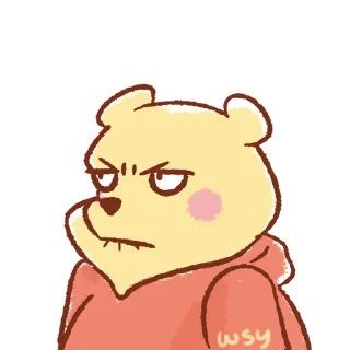 😂 emoji 口賤pooh Telegram sticker 18 of 27
