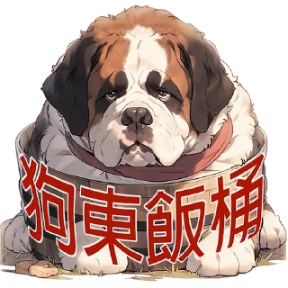 🌰 emoji 师说抓狗 Telegram sticker 12 of 13